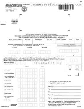 Blank Tennessee Lb 0456 PDF Form